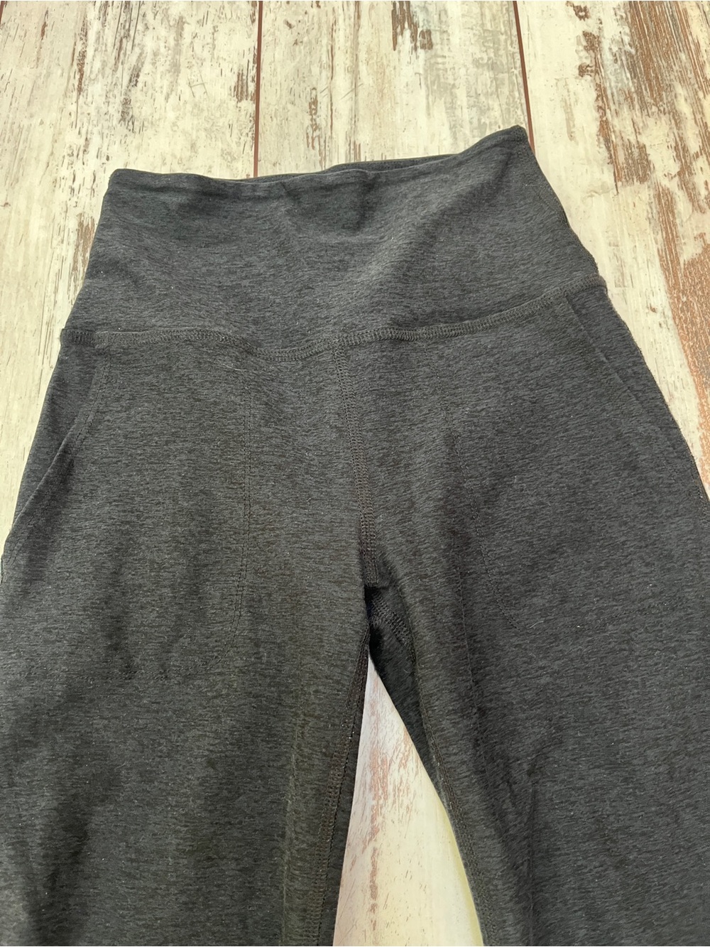 Beyond Yoga Spacedye All Day Flare Pants High Waisted Pockets Darkest Night S - Picture 7 of 12
